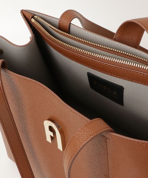 「FURLA」 トートバッグ ONE SIZE ブラウン レディース