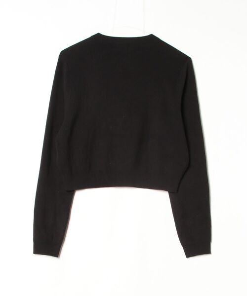 「CABaN」 カーディガン X-SMALL ブラック レディースの画像