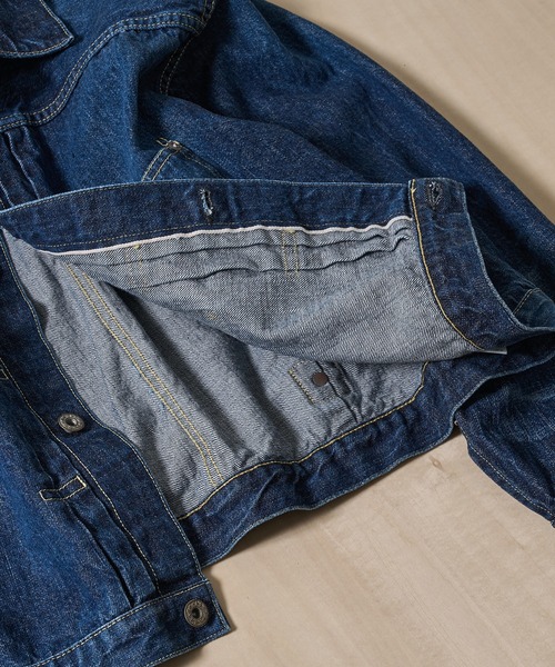 デニムジャケット gジャン 「REMI RELIEF/レミレリーフ」12oz 大戦モデルJKT メンズの画像