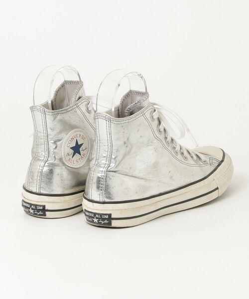 CONVERSE（コンバース） ハイカットスニーカー 24cm シルバー 