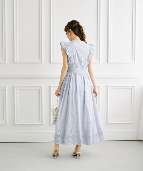 tocco closet（トッコ クローゼット） ワンピース リボン付きパネル