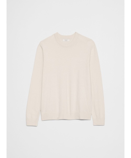「BANANA REPUBLIC FACTORY STORE」 長袖ニット L アイボリー メンズ_画像5