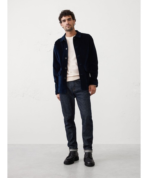 「BANANA REPUBLIC FACTORY STORE」 長袖ニット L アイボリー メンズ_画像6