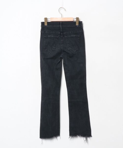「MOTHER DENIM」 デニムパンツ 24 ブラック レディース_画像2