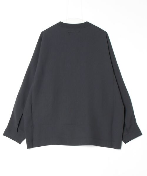 「UNITED ARROWS & SONS by DAISUKE OBANA」 長袖Tシャツ L ダークグレー メンズ_画像2