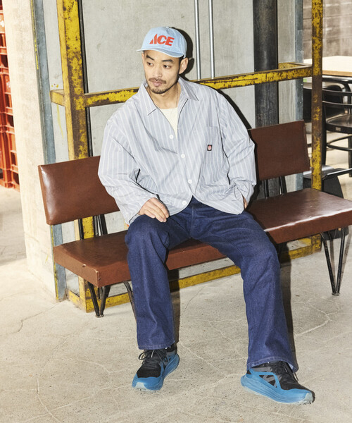 RED KAP（レッドキャップ） 長袖シャツ LARGE サックスブルー メンズ
