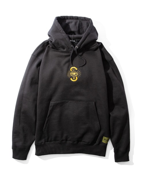 「Subciety」 プルオーバーパーカー LARGE ブラック メンズ_画像4