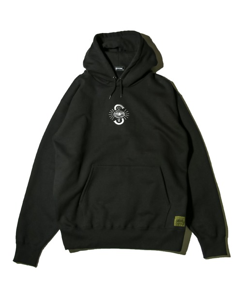 「Subciety」 プルオーバーパーカー LARGE ブラック メンズ_画像5