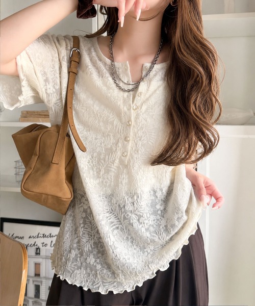 classicalelf（クラシカルエルフ） ヘンリーネック tシャツ 半袖