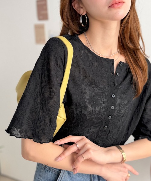classicalelf（クラシカルエルフ） ヘンリーネック tシャツ 半袖 「8月