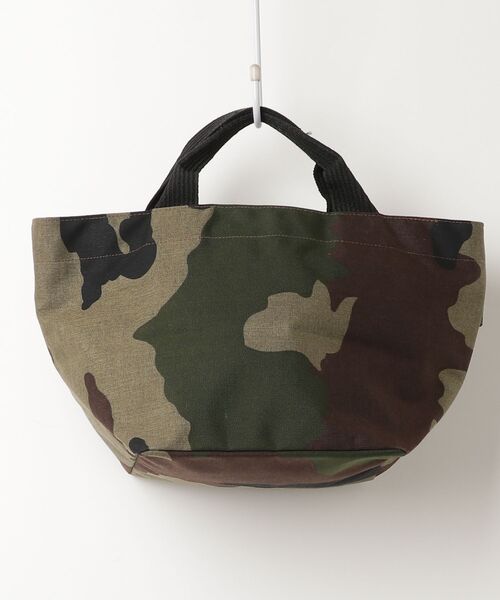 Herve Chapelier カモフラージュ柄 ハンドバッグ Herve Chapelier（エルベシャプリエ） カモフラージュハンドバッグ