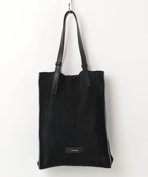 LASTFRAME ハンドバッグ　ブラック LASTFRAME（ラストフレーム） トートバッグ 「LASTFRAME」KASANE TOTE