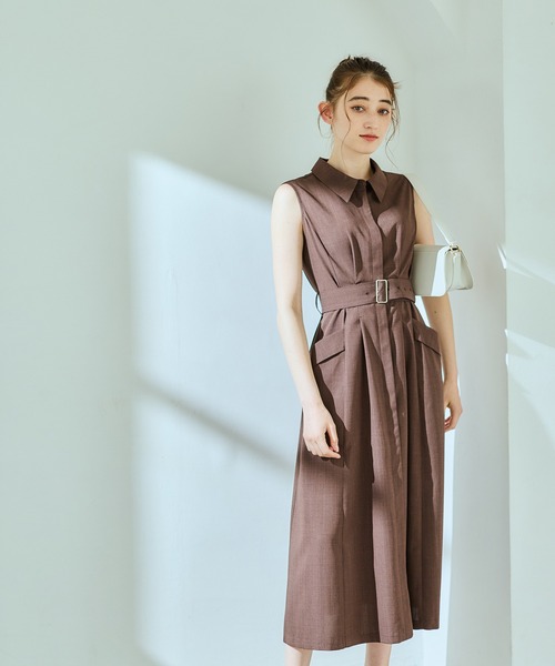 12Twelve Agenda（トゥエルブ アジェンダ） ワンピース シャツ衿