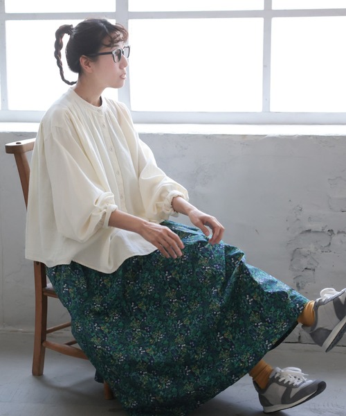 「soulberry」 長袖ブラウス M ラベンダー レディース_画像5