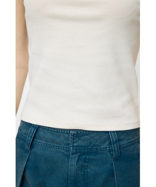 MOUSSY（マウジー） tシャツ 半袖 BACK OPEN SHORT SLEEVE Tシャツ