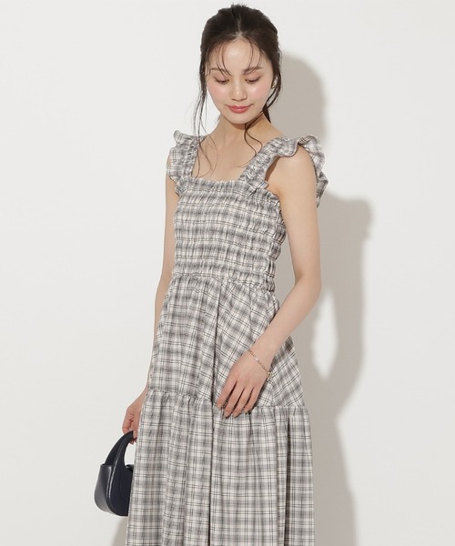 WILLSELECTION（ウィルセレクション） ワンピース 夏 フリルショルダー