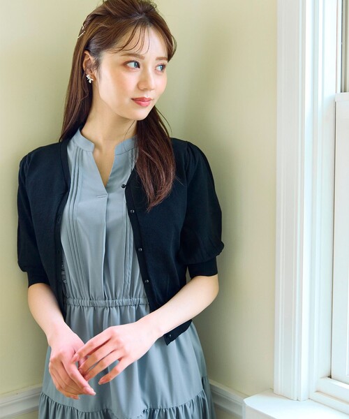 「Feroux」 ノースリーブワンピース 2 ブルー レディース_画像8