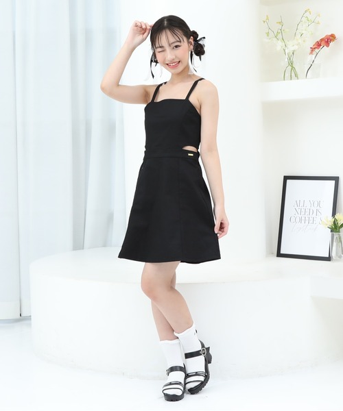 「PINKHUNT」 「KIDS」キャミソールワンピース 120cm ブルー キッズ_画像7