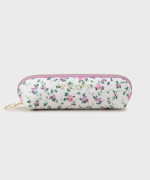 LAURA ASHLEY（ローラアシュレイ） 文房具 プライオリー柄 ペンケース