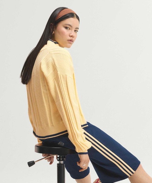 adidas（アディダス） ジャージ ファイヤーバード ケーブルニット