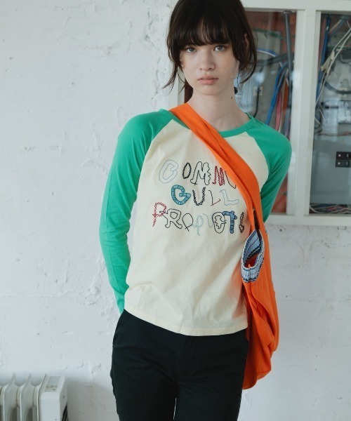 common gull products. tシャツ 暮れかけのラグラン レディース メンズ