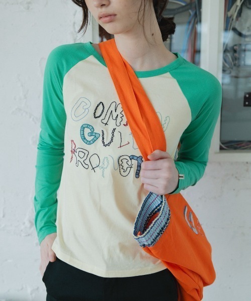 common gull products. tシャツ 暮れかけのラグラン レディース メンズ