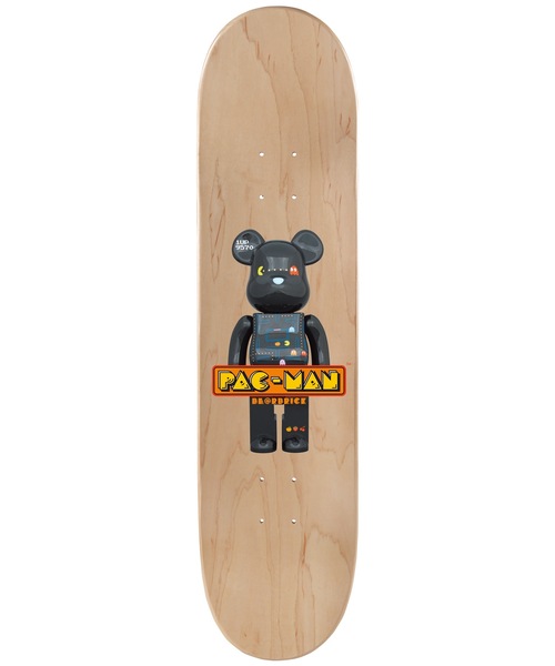 BE@RBRICK PAC-MAN スケートボード デッキ BE@RBRICK ポスター MLE PAC-MAN シリーズ SKATEBOARD : ZOZOTOWN