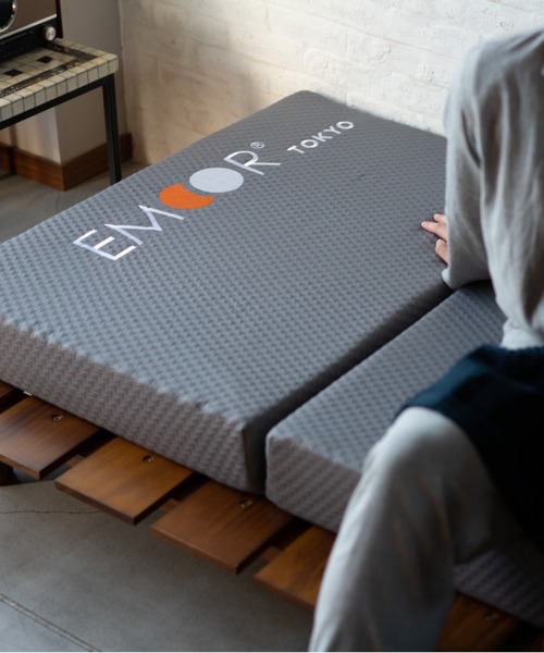 EMOOR（エムール） ベッド 寝具 「GRAND MATTRESS」三つ折りマットレス