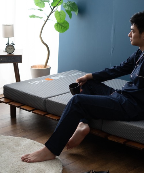 EMOOR（エムール） ベッド 寝具 「GRAND MATTRESS」三つ折りマットレス