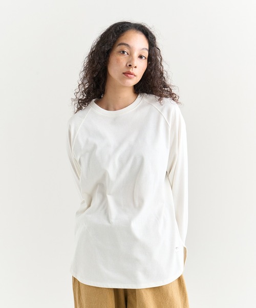tシャツ ECO HYBRID RAGLAN SLEEVE TUNIC TEE/エコハイブリッド ラグランスリーブ チュニックティー (レディース)