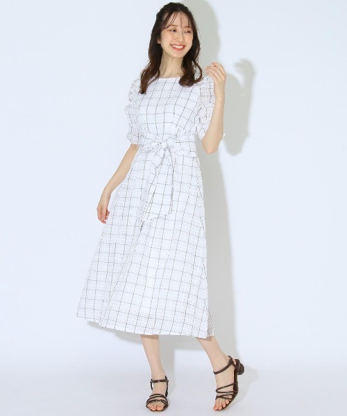 現品限り一斉値下げ ギンガムチェックワンピース ワンピース ワンピース チュニック
