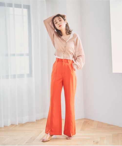 パンツ カラーフレアパンツ レディース : ZOZOTOWN Yahoo!店 - 通販