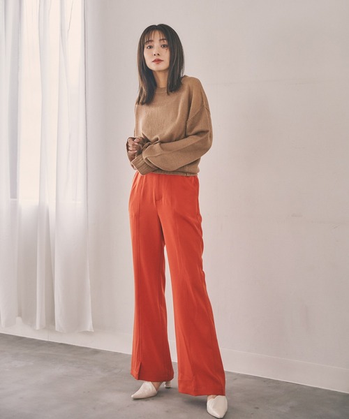 パンツ カラーフレアパンツ レディース : ZOZOTOWN Yahoo!店 - 通販