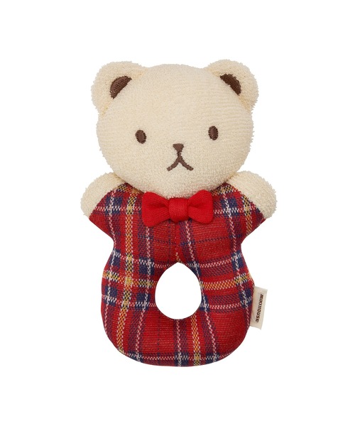 miki　バラ売り MIKI HOUSE ベビー チェックベアラトル : ZOZOTOWN Yahoo!店