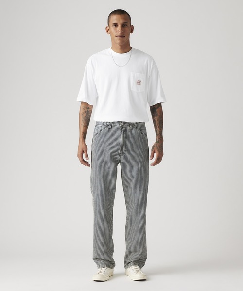 Levi's（リーバイス） ワイドパンツ ジーンズ WORKWEAR 568(TM