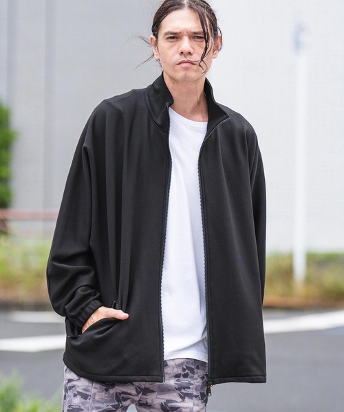 rielle riche Stand Collar Blouson(Beige) - メルカリ