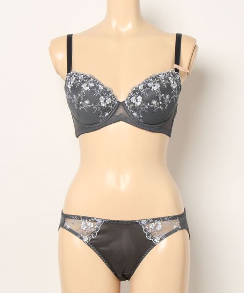 AMOSTYLE（アモスタイル） ブラジャー ショーツセット 「ベーシックで