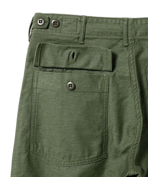 orSlow パンツ / U.S. ARMY ファティーグ リバースサテン