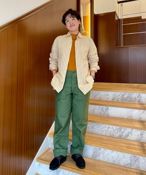 orSlow ファティーグ パンツ リバースサテン fennica（フェニカ）orSlow / U.S. ARMY ファティーグ パンツ