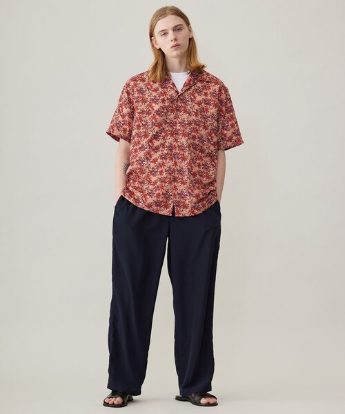 TENDERLOIN オープンカラーシャツ コットンポリ size S UNFILO シャツ TORO オープンカラーシャツ メンズ : ZOZOTOWN