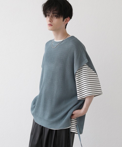 LILL tシャツ 「23ss」サイドスリットハイポンチビッグ