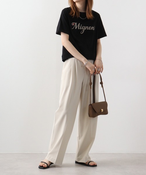 tシャツ Eglantine ビジュー付きフロッキーＣＳ レディース EGLANTINE tシャツ Eglantine ビジュー付きフロッキーCS