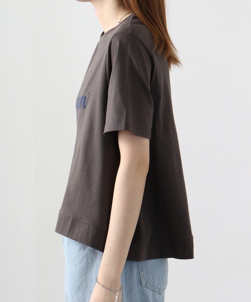 EGLANTINE tシャツ Eglantine ビジュー付きフロッキーCS