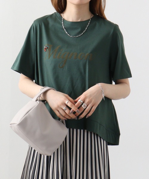 tシャツ Eglantine ビジュー付きフロッキーＣＳ レディース EGLANTINE tシャツ Eglantine ビジュー付きフロッキーCS