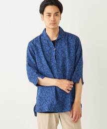 シャツ SHIPS Colors:「洗濯機可能」リネン カプリ プルオーバー シャツ メンズ｜ZOZOTOWN Yahoo!店