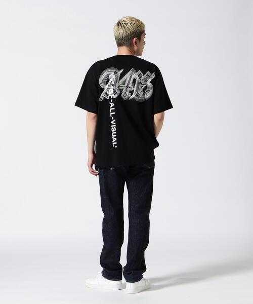 茶ジャケットフーディTシャツパンツ革鞄にstoneスウェット A4A tシャツ A4A/エーフォーエー/LOOP SST メンズ レディース