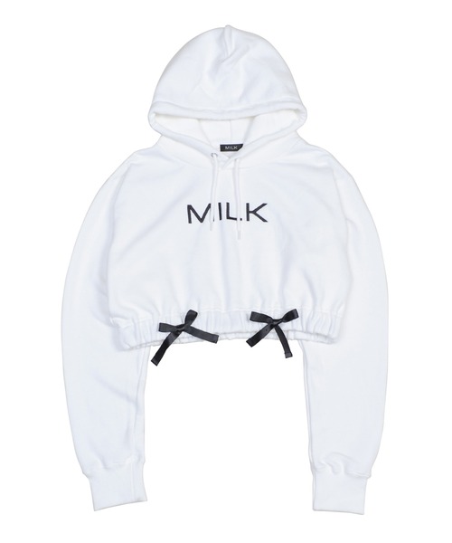 パーカー MILK ショートパーカー レディース : 84601028 : ZOZOTOWN  