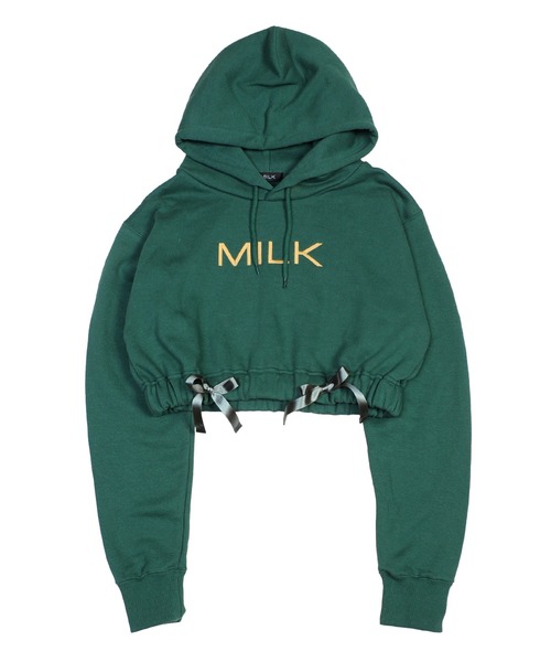 MILKショートパーカー MILK（ミルク） パーカー ショートパーカー レディース : ZOZOTOWN