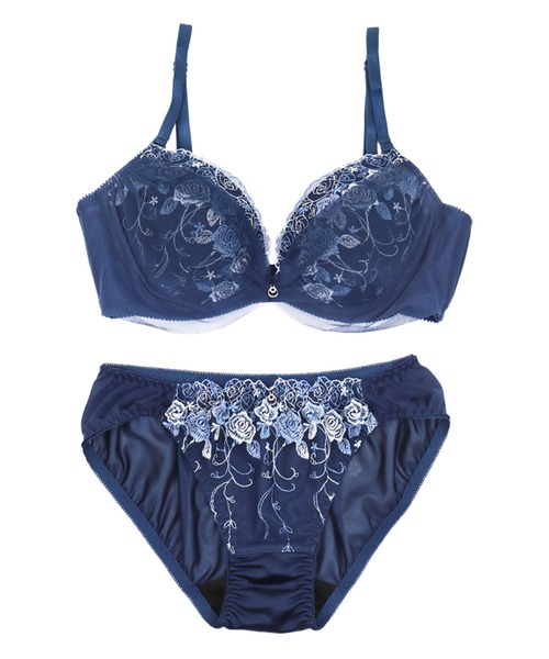 Tika ブラジャー ショーツセット 下着レイヤードシアー