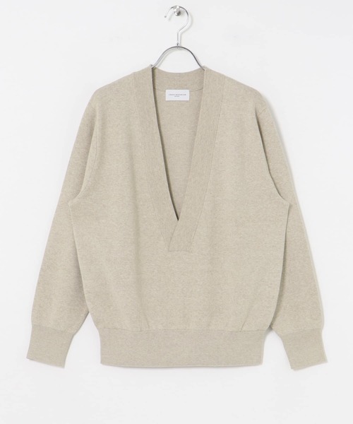 BROSコットンVネックニット URBAN RESEARCH ニット セーター BROSコットンVネックニット